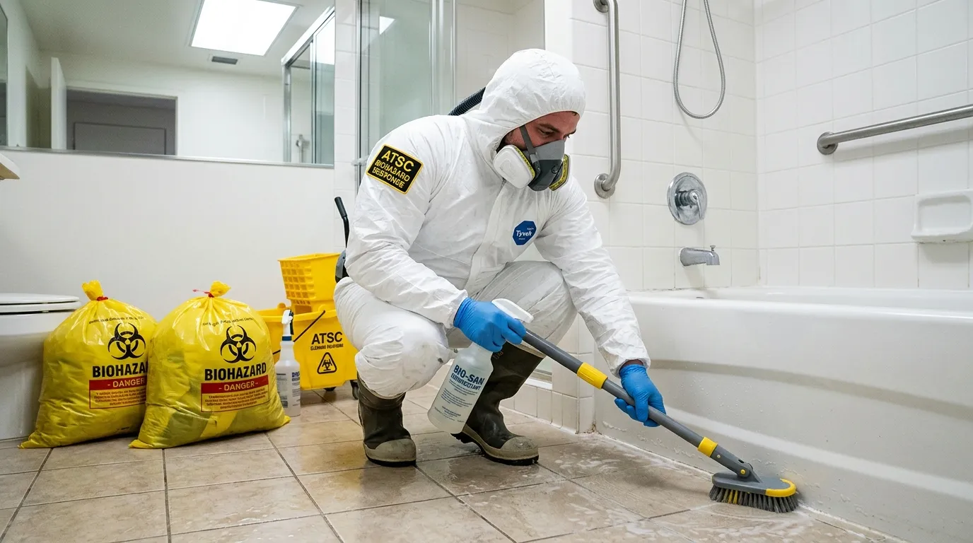 Decontamination equipment deployed for Blood Cleanup in Oceanport